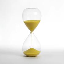 Sodo Ampulheta de Vidro de 30 Minutos Preta ou Dourada