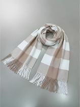 SODO Cachecol Lã Estampa Xadrez