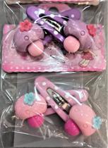 SODO Mini Tic Tac Infantil Com Enfeite 1 Par