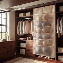 Sodo Organizador Suspenso Multiuso com 30 nichos 40x 80cm Sodo Organizador Suspenso Multiuso com 30 nichos 40x 80cm