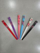 SODO Palito Madeira Para Cabelo Estampado ou Liso 01 Par Cores Diversas