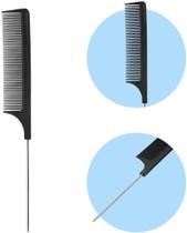 SODO Pente Reflexo e Mecha Com Agulha Preto