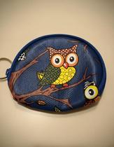 SODO Porta Moedas Chaveiro Estampas Diversas Kit Com 2 Unidades