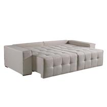 Sof Retrtil e Reclinvel com Molas 3 Lugares 2,30cm Noruega Bege Sof Retrtil e Reclinvel com Molas 3 Lugares 2,30cm Noruega Bege