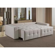 Sof Retrtil e Reclinvel com Molas 5 Lugares 2,90 Noruega Bege Sof Retrtil e Reclinvel com Molas 5 Lugares 2,90 Noruega Bege