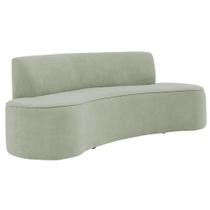 Sofá 02 Lugares 150cm Mônaco Poliéster Verde Claro - Nexta Casa Sofá 02 Lugares 150cm Mônaco Poliéster Verde Claro - Nexta Casa