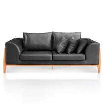 Sofa 02 Lugares Lucy 2,25m Facto Escama Preto Sofa 02 Lugares Lucy 2,25m Facto Escama Preto