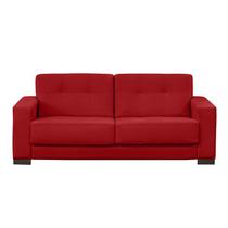 Sofa 02 Lugares Ventura 160cm Suede Vermelho D'monegatto