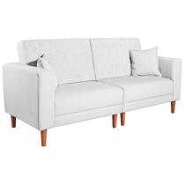 Sofá 03 Lugares Living Ponza Suede