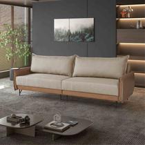 Sofá 1,50m Califórnia com Molas Ensacadas e Espuma D33 com 2 Lugares Fabri Decor