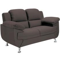Sofá 1,52 Metros Linoforte Avalon 2 Lugares Veludo e Espuma D-33