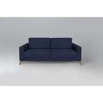 Sofá 190cm Pés Mel Henry Azul Sofá 190cm Pés Mel Henry Azul