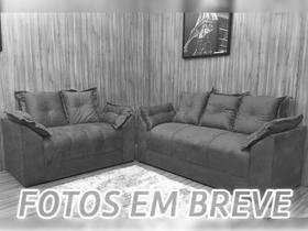 Sofá 2 e 3 Lugares Azul 410 Paris Sofá 2 e 3 Lugares Azul 410 Paris