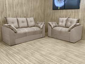 Sofá 2 e 3 Lugares Bege 607 Paris