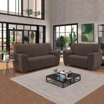 Sofá 2 e 3 Lugares Best House Revestimento em Veludo Santiago