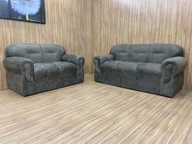 Sofá 2 e 3 Lugares Cinza 605 Viena