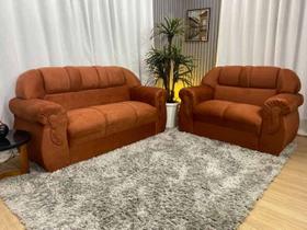 Sofá 2 e 3 Lugares Terracota 604 Corsa Sofá 2 e 3 Lugares Terracota 604 Corsa