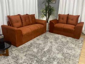 Sofá 2 e 3 Lugares Terracota 604 Porto