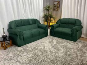 Sofá 2 e 3 Lugares Verde 200 Corsa