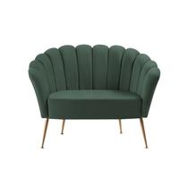 Sofá 2 Lugares 135cm Pétala Verde