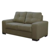 Sofá 2 Lugares 150cm Turim Couro Fendi - Gran Belo Sofá 2 Lugares 150cm Turim Couro Fendi - Gran Belo