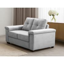 Sofá 2 Lugares 153cm Veludo Palazio Ferguile