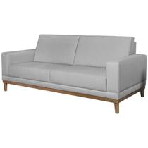 Sofa 2 Lugares 160 cm Crons Linho Cinza Vazzano - Dmonegatto