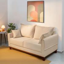 Sofá 2 Lugares 160cm Ananda CabeCasa MadeiraOriginals Bege