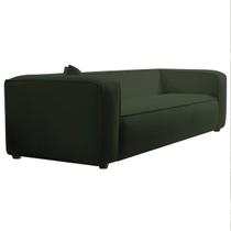 Sofá 2 Lugares 160cm Orgânico Luxo Recepção Cecília Linho - ADJ Decor