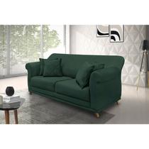 Sofá 2 Lugares 180cm Veludo Arras Verde Floresta
