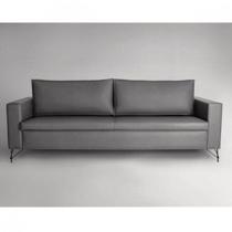 Sofa 2 Lugares 190Cm Pes Em Aco Linho Adrian Sofa 2 Lugares 190Cm Pes Em Aco Linho Adrian