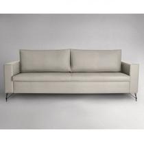Sofa 2 Lugares 190cm Pes em Aco Linho Adrian Sofa 2 Lugares 190cm Pes em Aco Linho Adrian