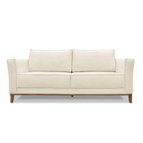 Sofá 2 Lugares Base De Madeira Grace 190 Cm Linho S04 - D'rossi Cor Natural Sofá 2 Lugares Base De Madeira Grace 190 Cm Linho S04 - D'rossi Cor Natural