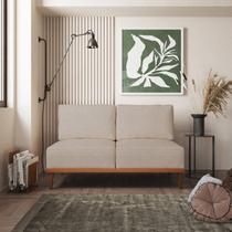 Sofá 2 Lugares Boreal com Mola Ensacada CabeCasa MadeiraOriginals