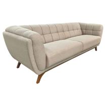 Sofá 2 Lugares Coin Living 180cm Linho Bege - Sallar Home Sofá 2 Lugares Coin Living 180cm Linho Bege - Sallar Home