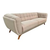Sofá 2 Lugares Coin Living 200cm Linho Bege - Sallar Home Sofá 2 Lugares Coin Living 200cm Linho Bege - Sallar Home