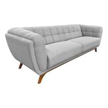Sofá 2 Lugares Coin Living 200cm Linho Cinza Claro - Sallar Home Sofá 2 Lugares Coin Living 200cm Linho Cinza Claro - Sallar Home