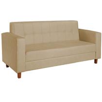 Sofá 2 Lugares Denver Corano Bege - Amarena Móveis
