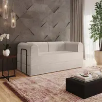 Sofá 2 Lugares Estofado D-Plus 160 cm Monaco