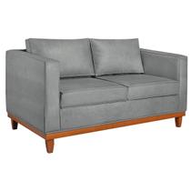 Sofa 2 Lugares Europa Bouclé - Doce Sonho Móveis Sofa 2 Lugares Europa Bouclé - Doce Sonho Móveis