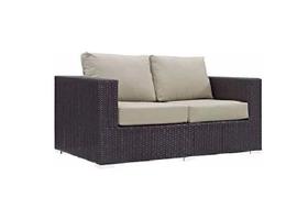 Sofá 2 Lugares Fibra Sintetica Aluminio Area Externa Interna Sofá 2 Lugares Fibra Sintetica Aluminio Area Externa Interna