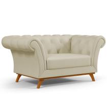 Sofá 2 Lugares Império 150 Cm Corano Bege C-26