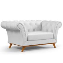 Sofá 2 Lugares Império 150 Cm Corano Branco C-12