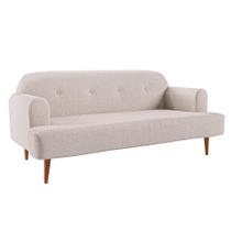 Sofá 2 Lugares Kiev Linho Cru 165 cm