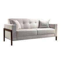 Sofá 2 Lugares Kivik Copenhague Algodão Cru