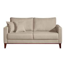 Sofá 2 lugares Kivik Linho Liso Bege