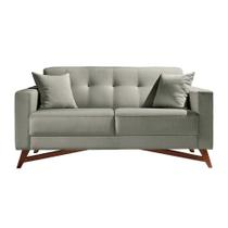 Sofá 2 Lugares Kivik Oslo Algodão Bege