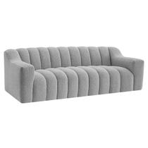 Sofá 2 Lugares Luxo Recepção Escritorio Sala Elegance 200cm Bouclé