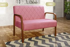 Sofá 2 Lugares Namoradeira Lara Decoração Sala Quarto Recepção Sofá 2 Lugares Namoradeira Lara Decoração Sala Quarto Recepção