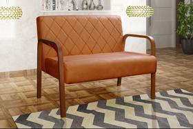 Sofá 2 Lugares Namoradeira Lara Decoração Sala Quarto Recepção Sofá 2 Lugares Namoradeira Lara Decoração Sala Quarto Recepção